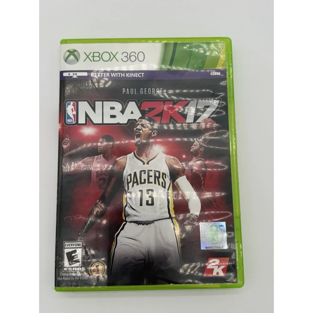 Xbox 360 NBA 2K Basketball Lot 2K8 2K9 2k16 2k17 Complete Tested